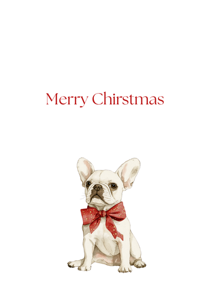 Funny Christmas (Dogs - Set 2) Greeting Card Pack | Set of 5 Holiday Cards | Cute & Cheeky Christmas Cards