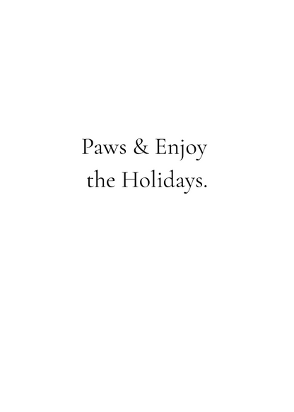 Funny Christmas (Dogs - Set 3) Greeting Card Pack | Set of 5 Holiday Cards | Cute & Cheeky Christmas Cards