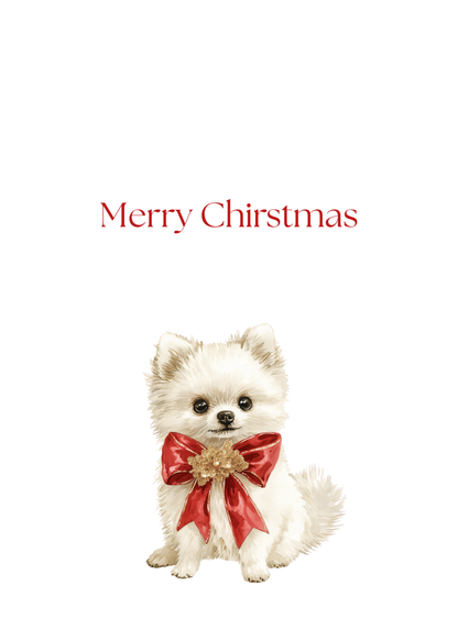 Funny Christmas (Dogs - Set 3) Greeting Card Pack | Set of 5 Holiday Cards | Cute & Cheeky Christmas Cards