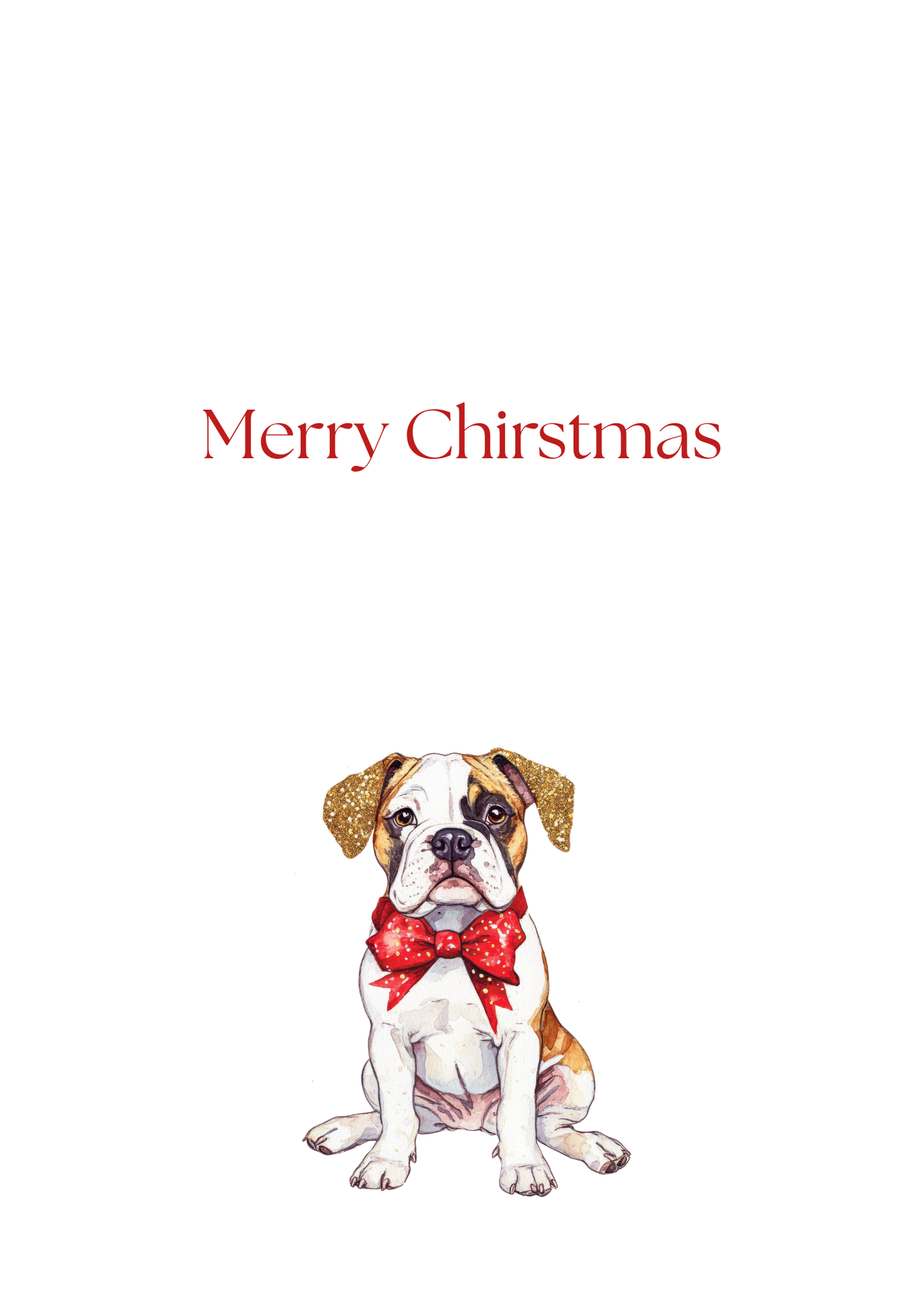 Funny Christmas (Dogs - Set 3) Greeting Card Pack | Set of 5 Holiday Cards | Cute & Cheeky Christmas Cards