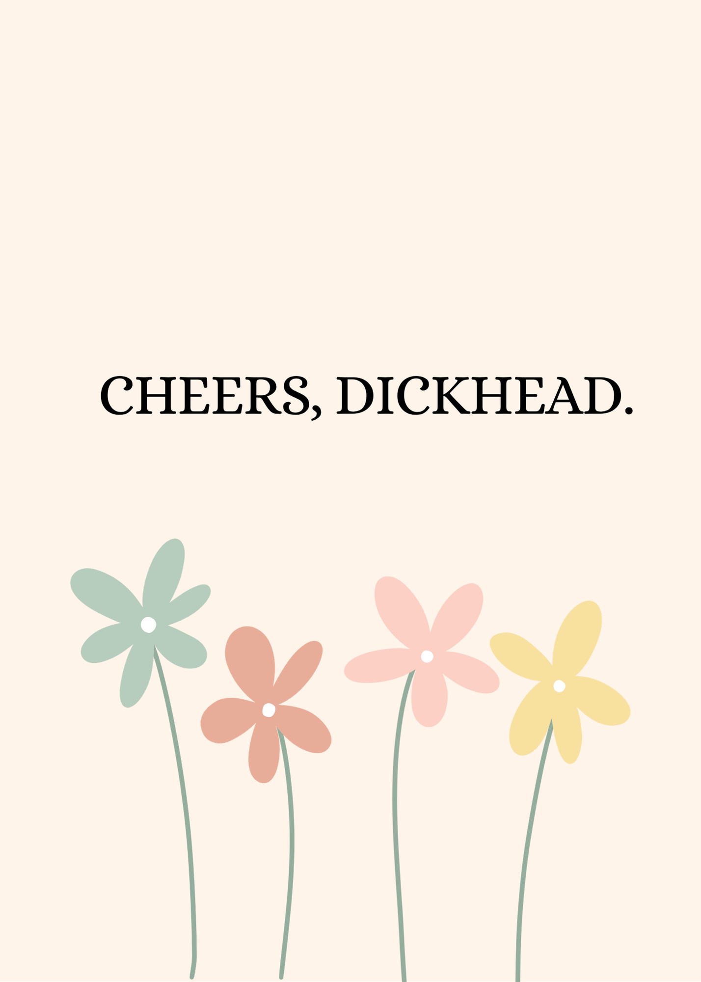 Snarky Thank You Greeting Card Set — 5-Pack Humorous Appreciation Cards (Cheers, Thanks for Saving My Arse, I Genuinely Appreciate It)
