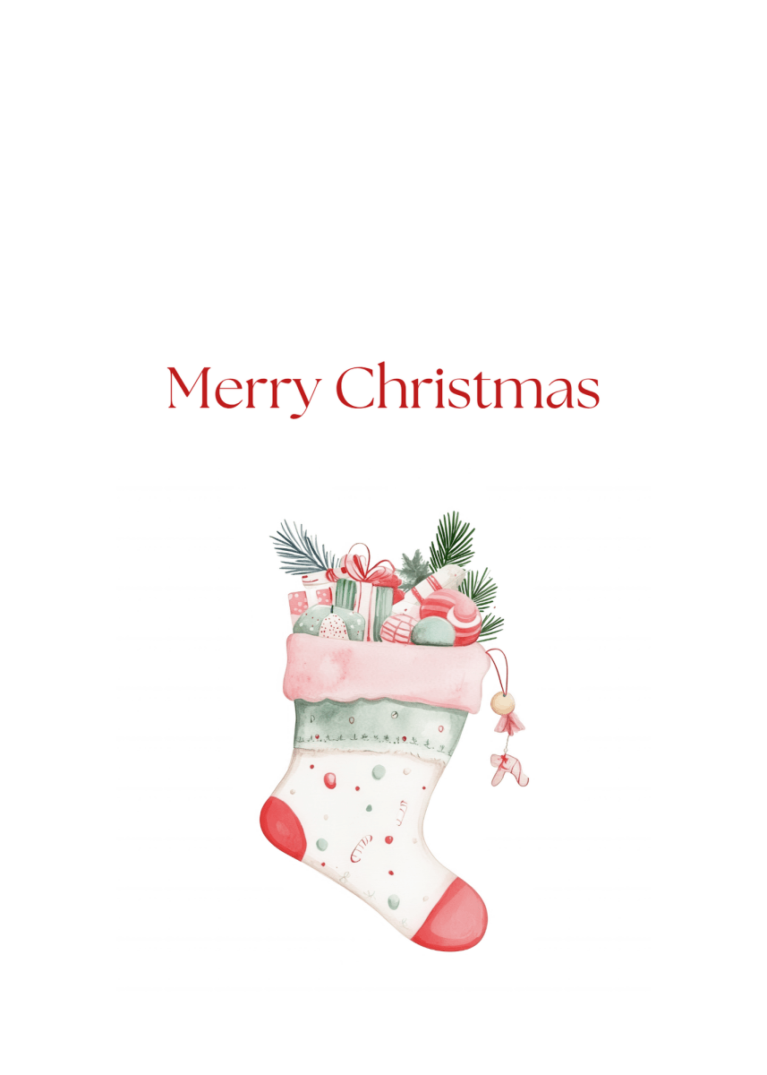 Christmas Cards 5-Pack — 'Merry Christmas' Cozy Holiday Designs