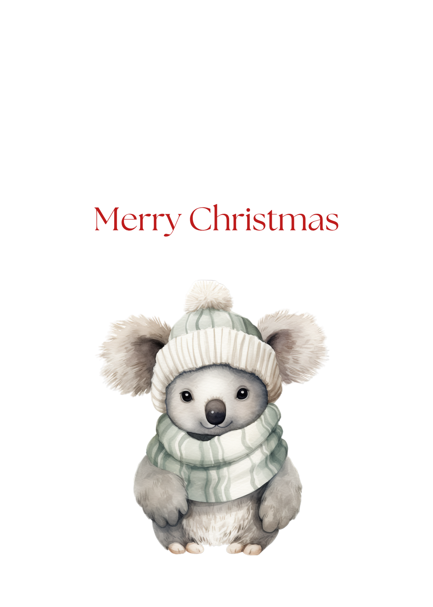Australian Wildlife Christmas Cards – 25 Pack | Blank Inside