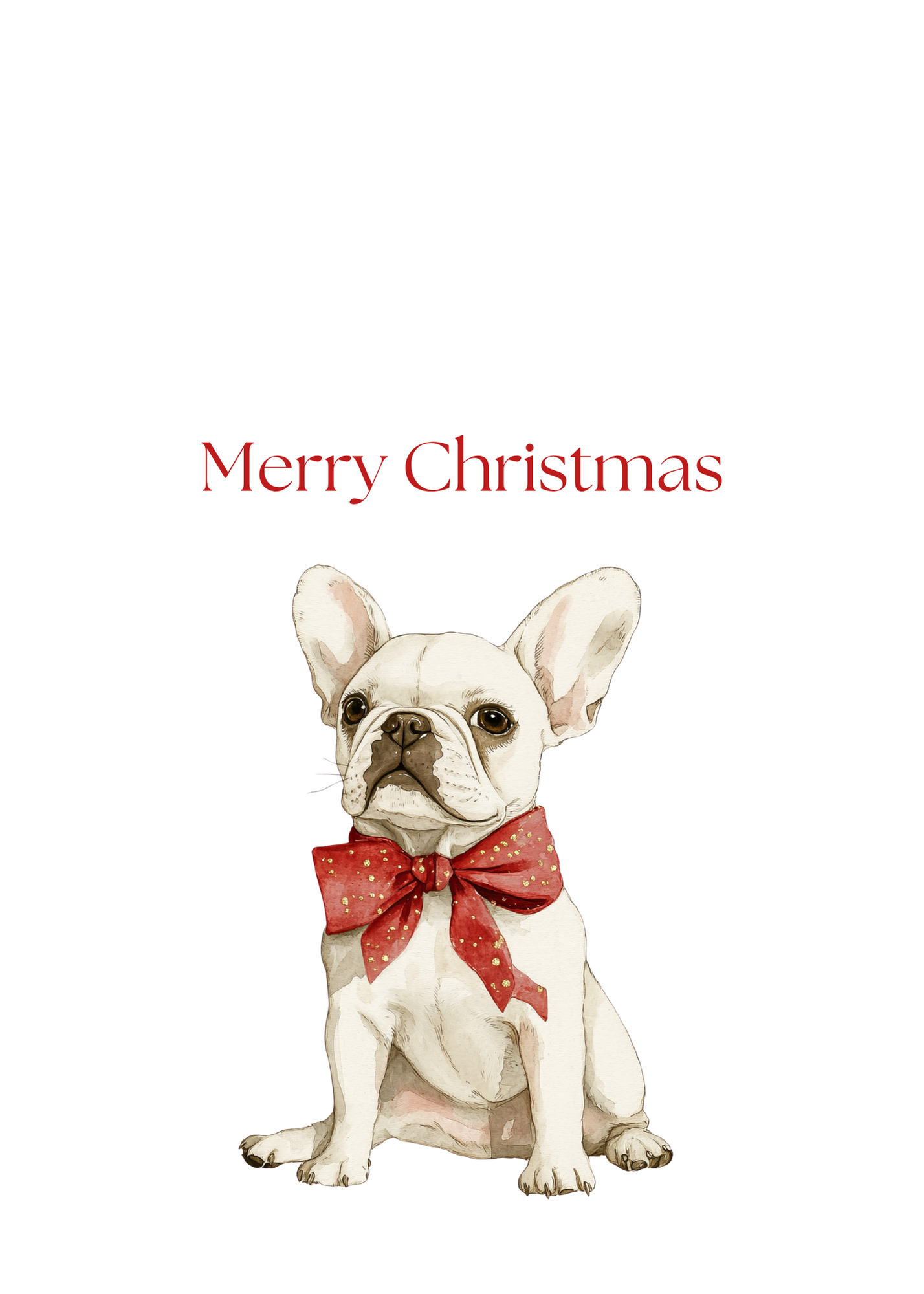 Dog Christmas Cards| Merry Christmas Greeting Cards – 25 Unique Designs | Blank Inside