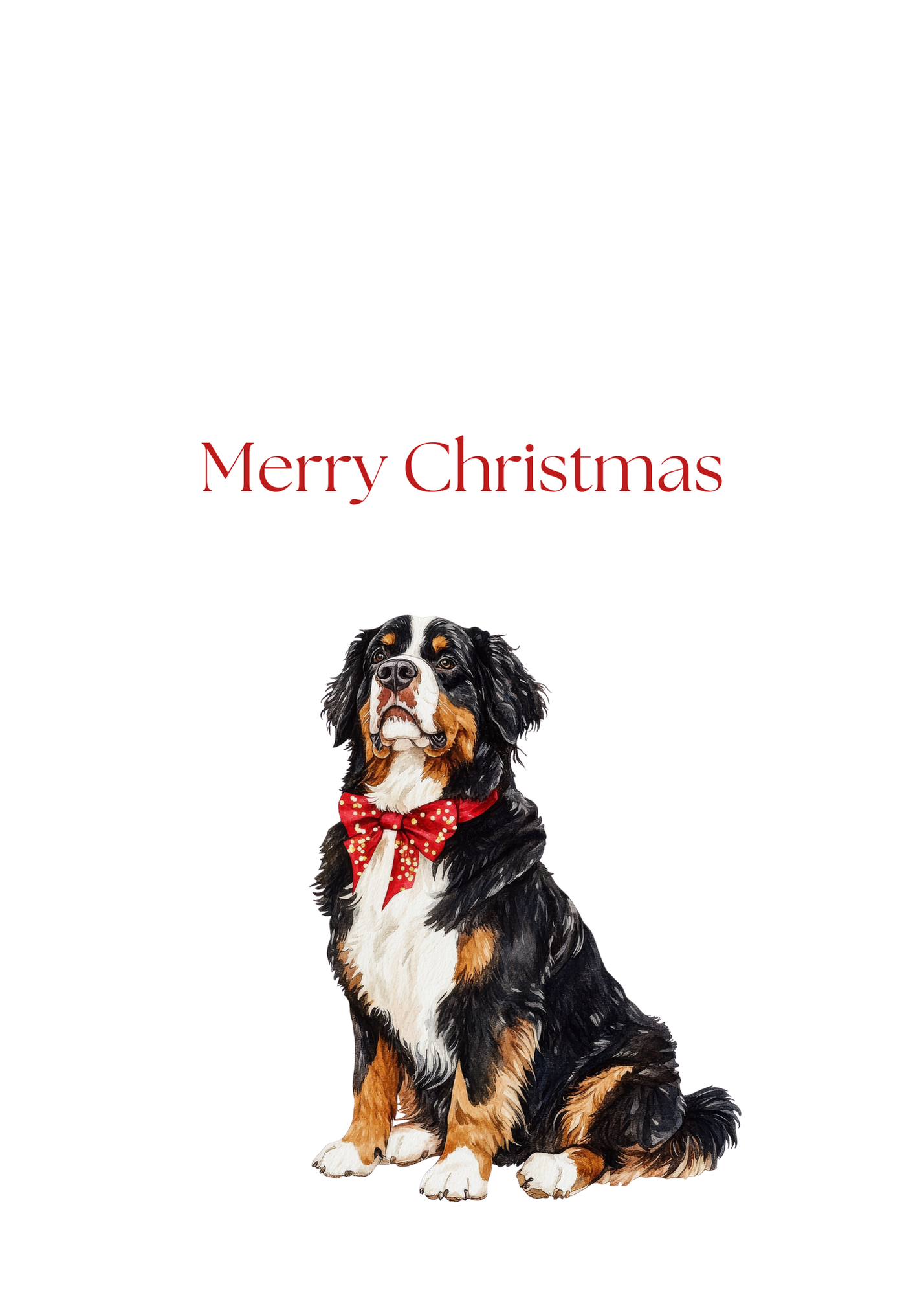 Dog Christmas Cards| Merry Christmas Greeting Cards – 25 Unique Designs | Blank Inside
