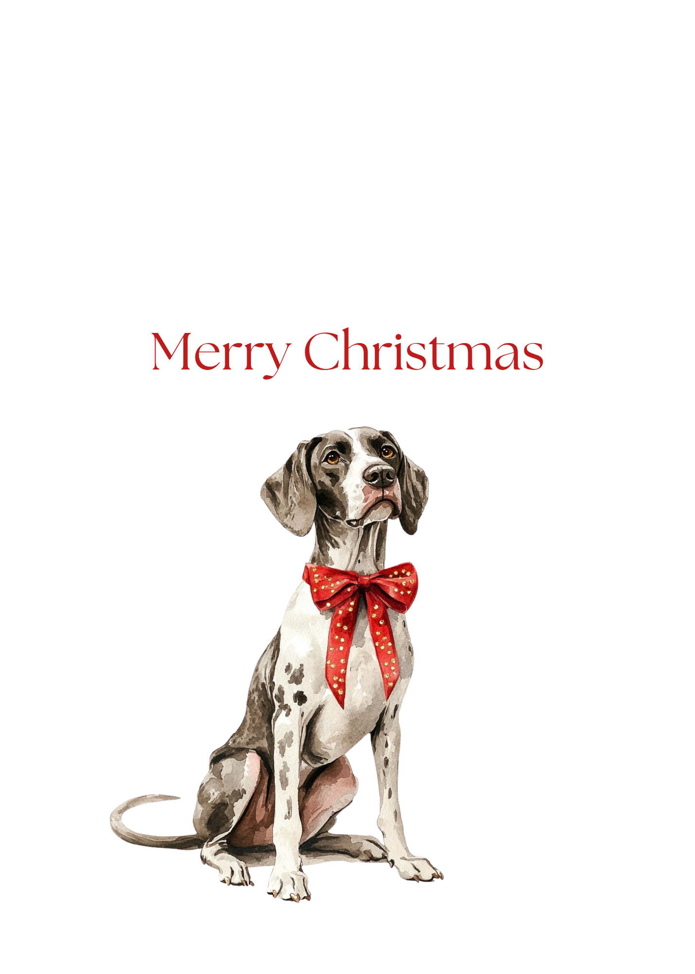 Dog Christmas Cards| Merry Christmas Greeting Cards – 25 Unique Designs | Blank Inside