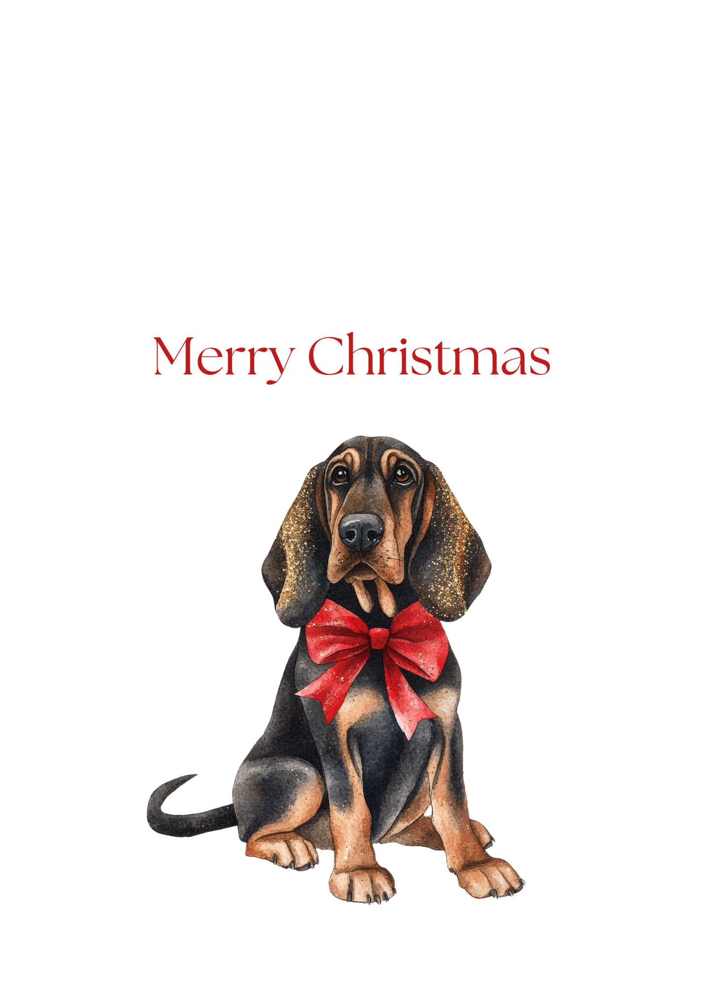 Dog Christmas Cards| Merry Christmas Greeting Cards – 25 Unique Designs | Blank Inside