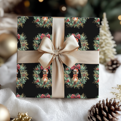 Boxing Day Cheer – Boxer Christmas Wrapping Paper
