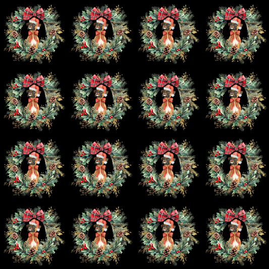 Boxing Day Cheer – Boxer Christmas Wrapping Paper