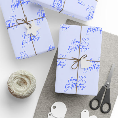Blue Birthday Brush – Artistic Wrap