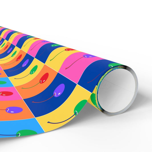 Colorful Cherry Wrapping Paper