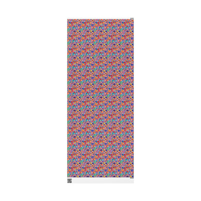 Vibrant Love Wrapping Paper - Colorful Gift Wrap