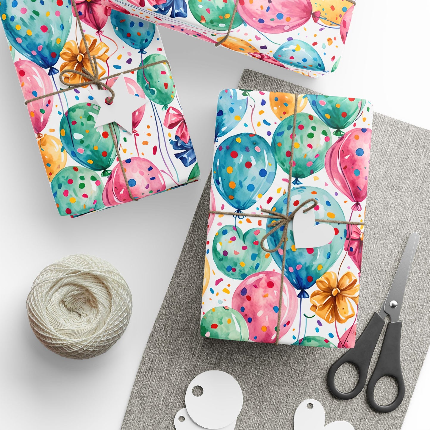 Party Pop – Bright Balloons & Confetti Wrap