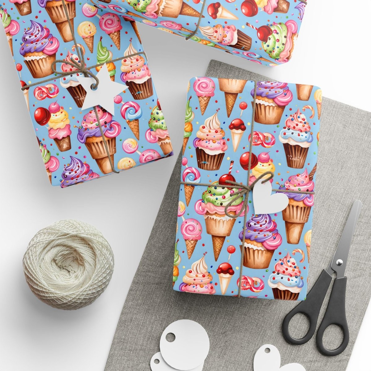 Whimsical Birthday Packaging Papers