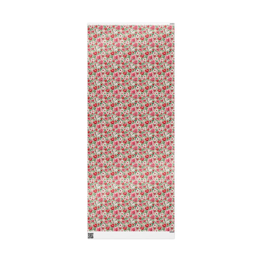 Charming Pink Heart Wrapping Paper for Gift Giving