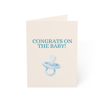Congrats on the Baby card | May your coffee be strong and your stitches be minimal. | Greeting Card