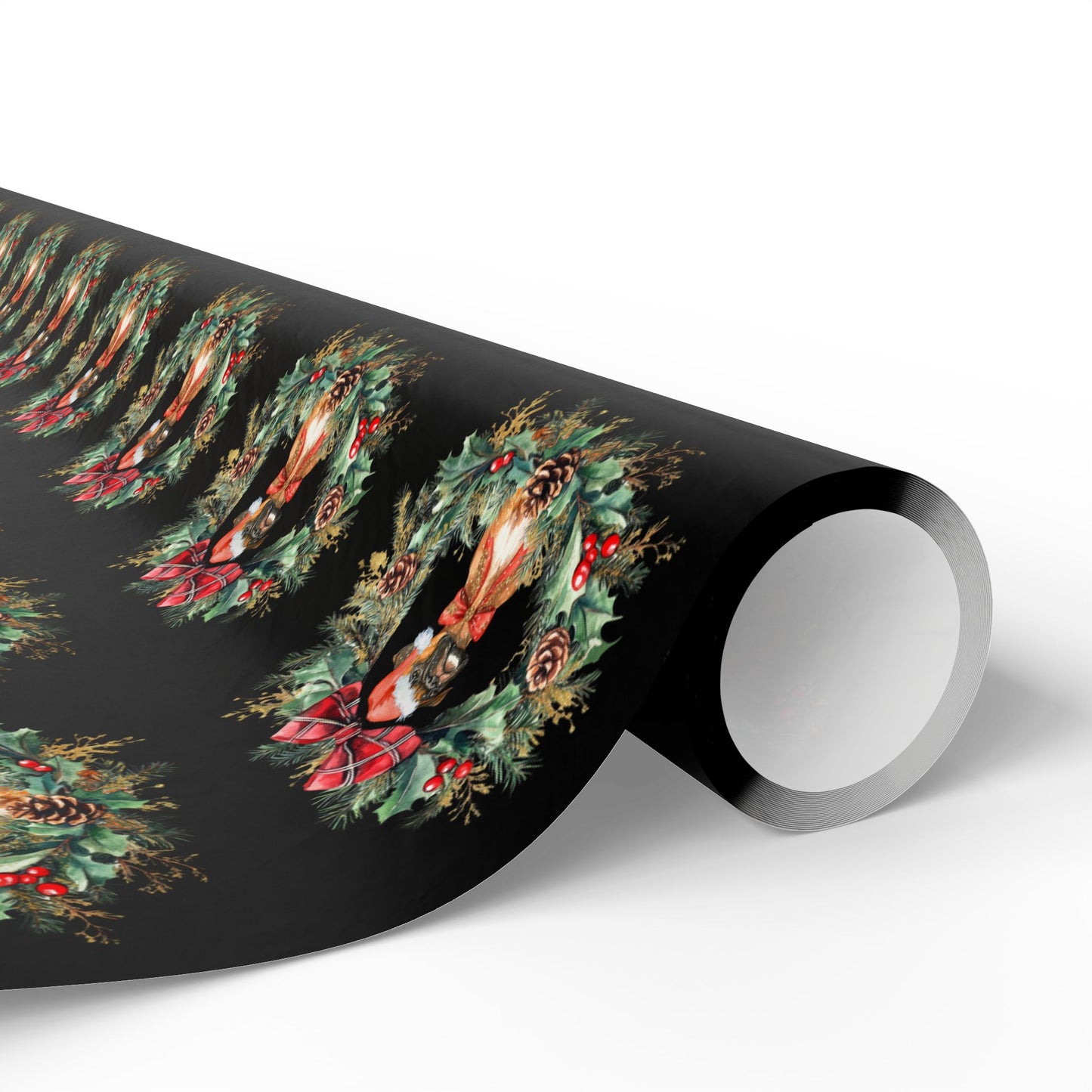Boxing Day Cheer – Boxer Christmas Wrapping Paper