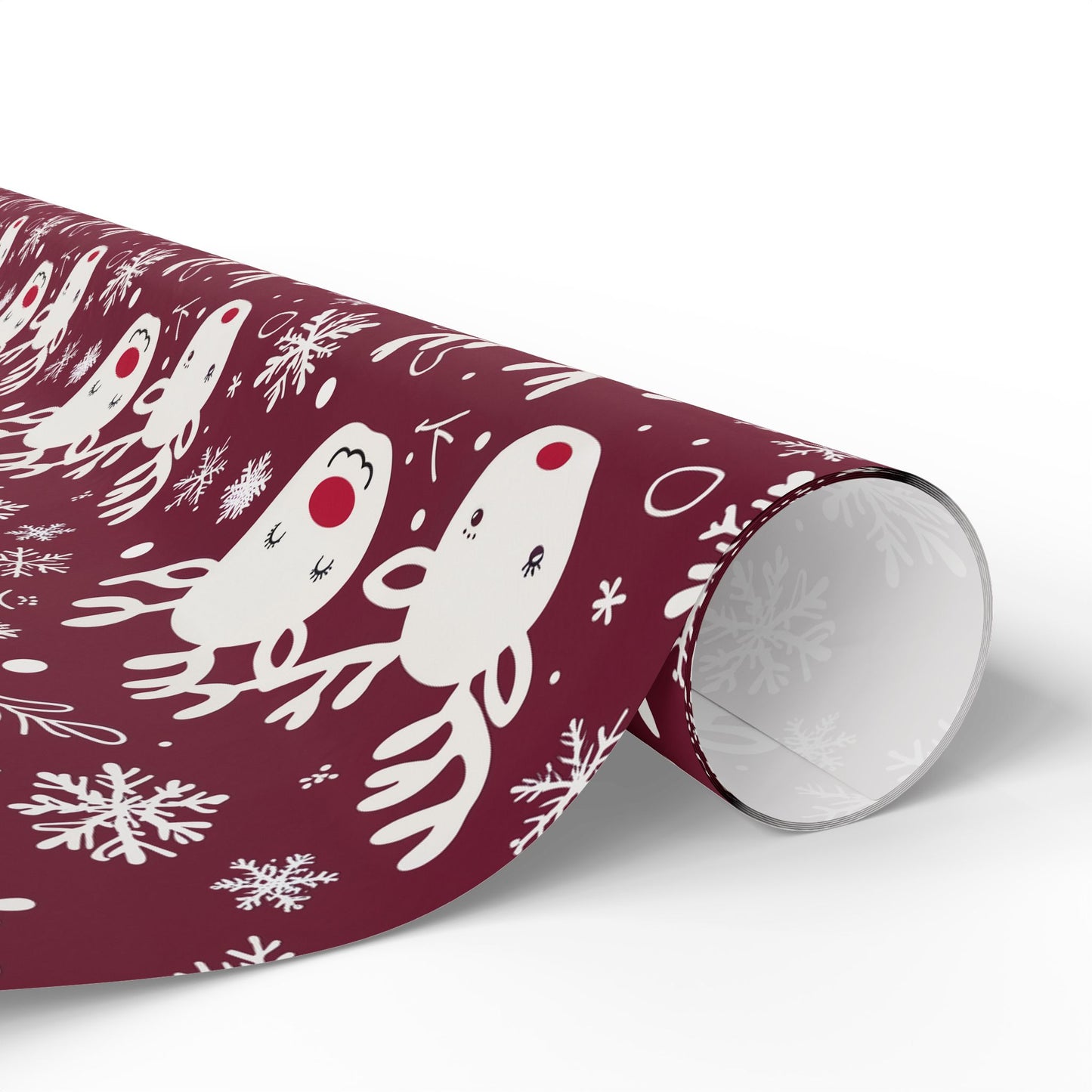 Sleigh All Day – Sassy Reindeer Wrapping Paper