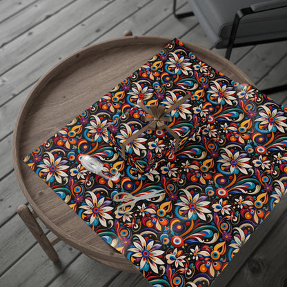 Wrapping Papers - Retro Floral Design