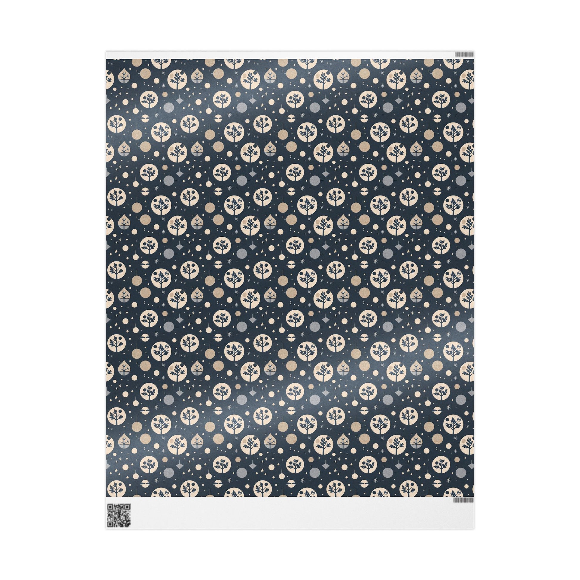 Stellar Stillness – Modern Holiday Wrapping Paper