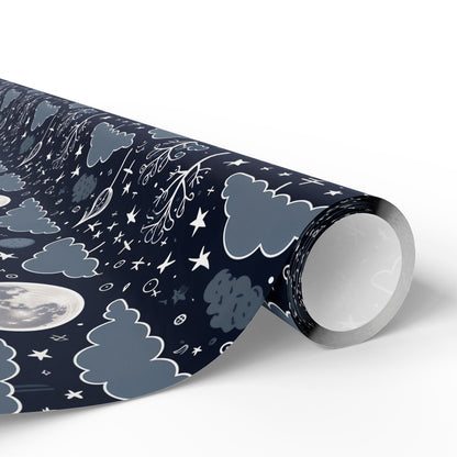 Celestial Woodland Sky Gift Wrap