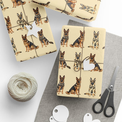 German Shepherd Dog Wrapping Paper
