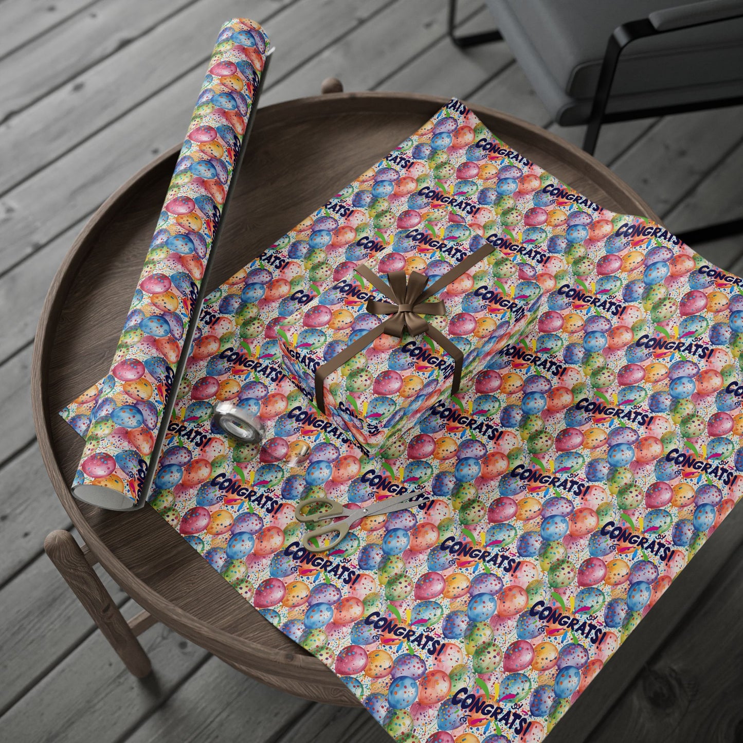 Colorful Celebration Wrapping Paper
