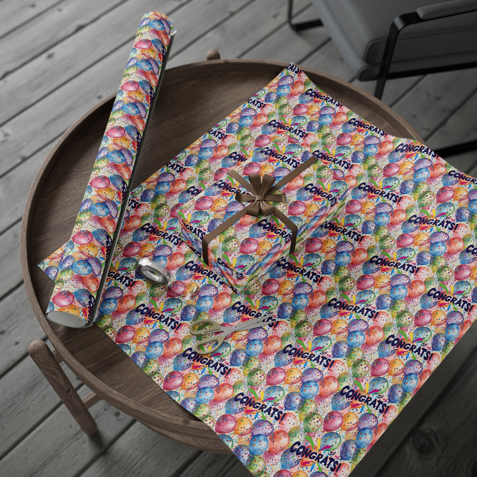 Colorful Celebration Wrapping Paper
