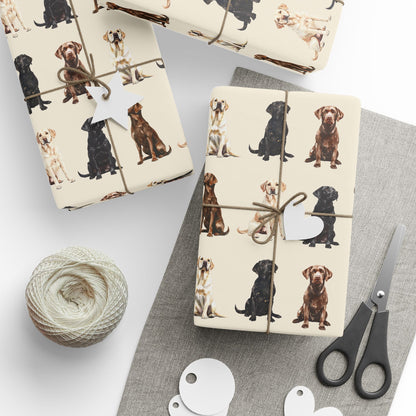 Labrador Retriever Dog Wrapping Paper
