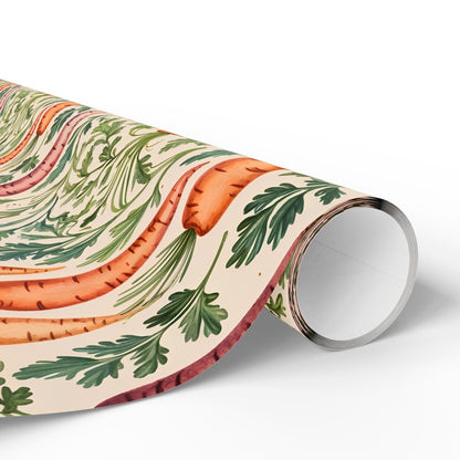 Playful Carrot Gift Wrap