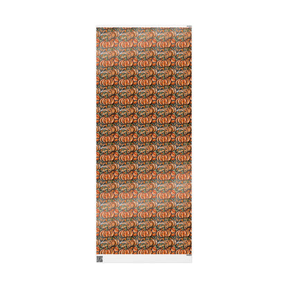 Festive Pumpkin Wrapping Papers
