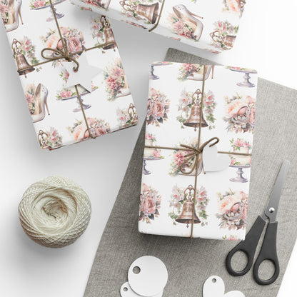 Iconic Wedding Elements Wrapping Design