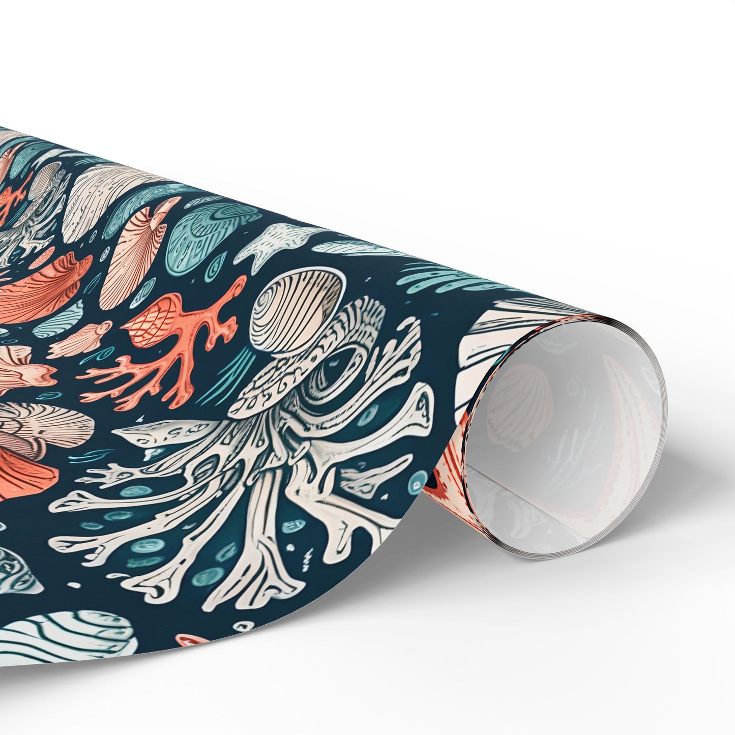 Beach and Ocean Seashells Gift Wrapping Papers