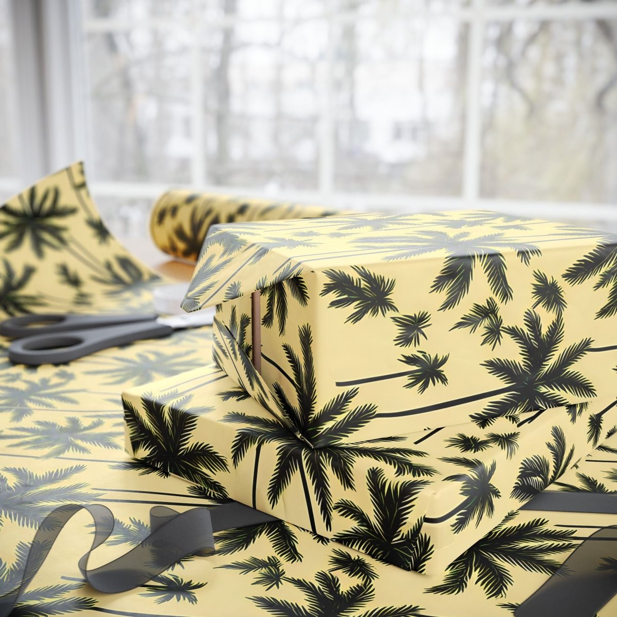 Tropical Palm Trees Gift Wrap