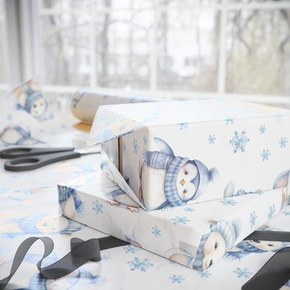 Animal Winter Friends Wrapping Papers