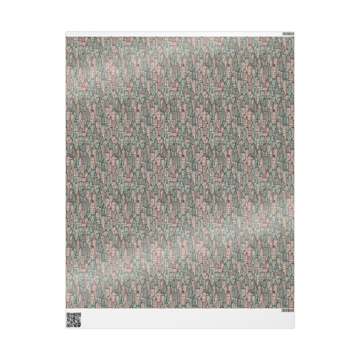 Wrapping Papers - Abstract Pastel Cityscape Gift Wrap