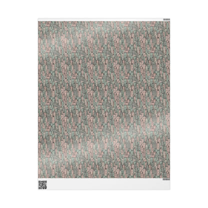 Wrapping Papers - Abstract Pastel Cityscape Gift Wrap