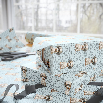 Mummy’s Little Howler – Halloween Dog Wrapping Paper