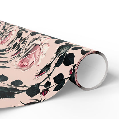 Rose Wrapping Papers Floral Gift Wrap for Birthday