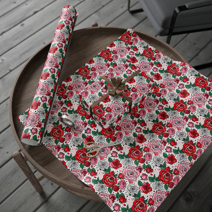 Romantic Floral Wrapping Paper