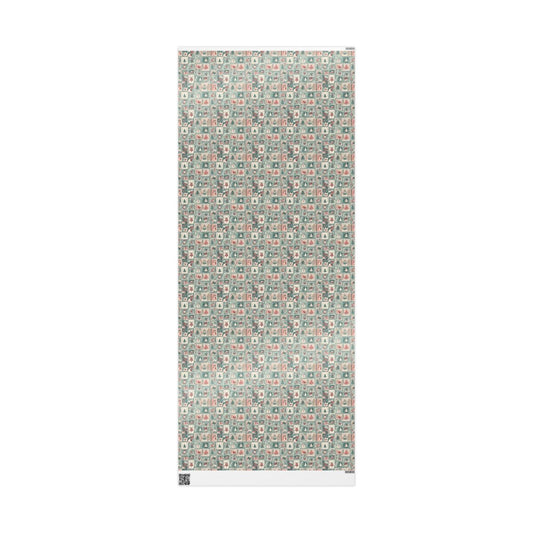 Charming Holiday Wrapping Paper Roll