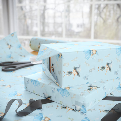 Fairy Tale Pinocchio Wrapping Paper