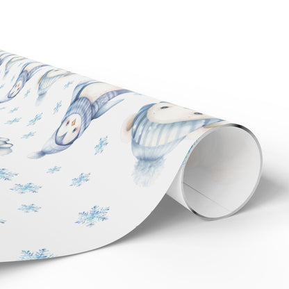 Animal Winter Friends Wrapping Papers