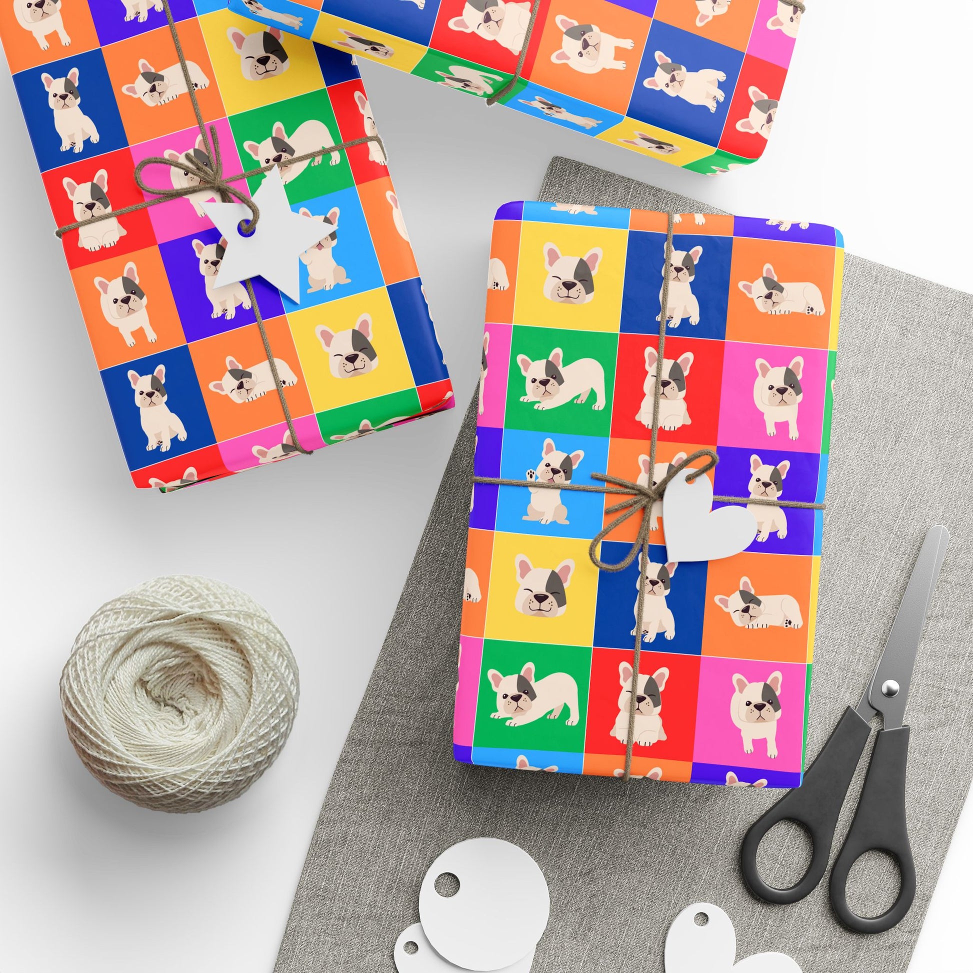 French bulldog Wrapping Paper