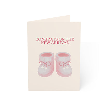 CONGRATS ON THE NEW ARRIVAL | May Your Baby Sleep and Your Hemorrhoids Disappear | Greeting Card