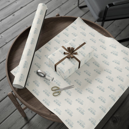 Elegant Mazel Tov Bat Mitzvah Gift Wrap