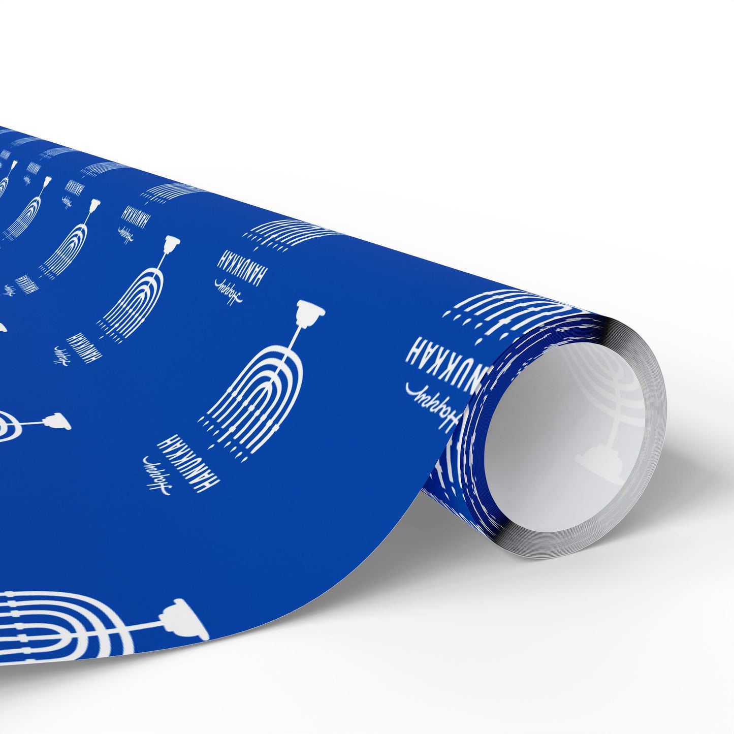 Elegant Hanukkah Wrapping Paper Set