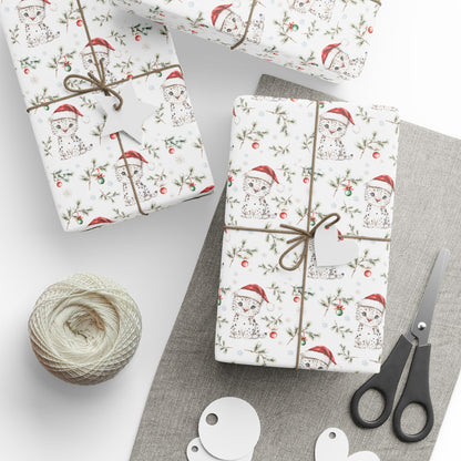 Snow Leopard Wrapping Papers