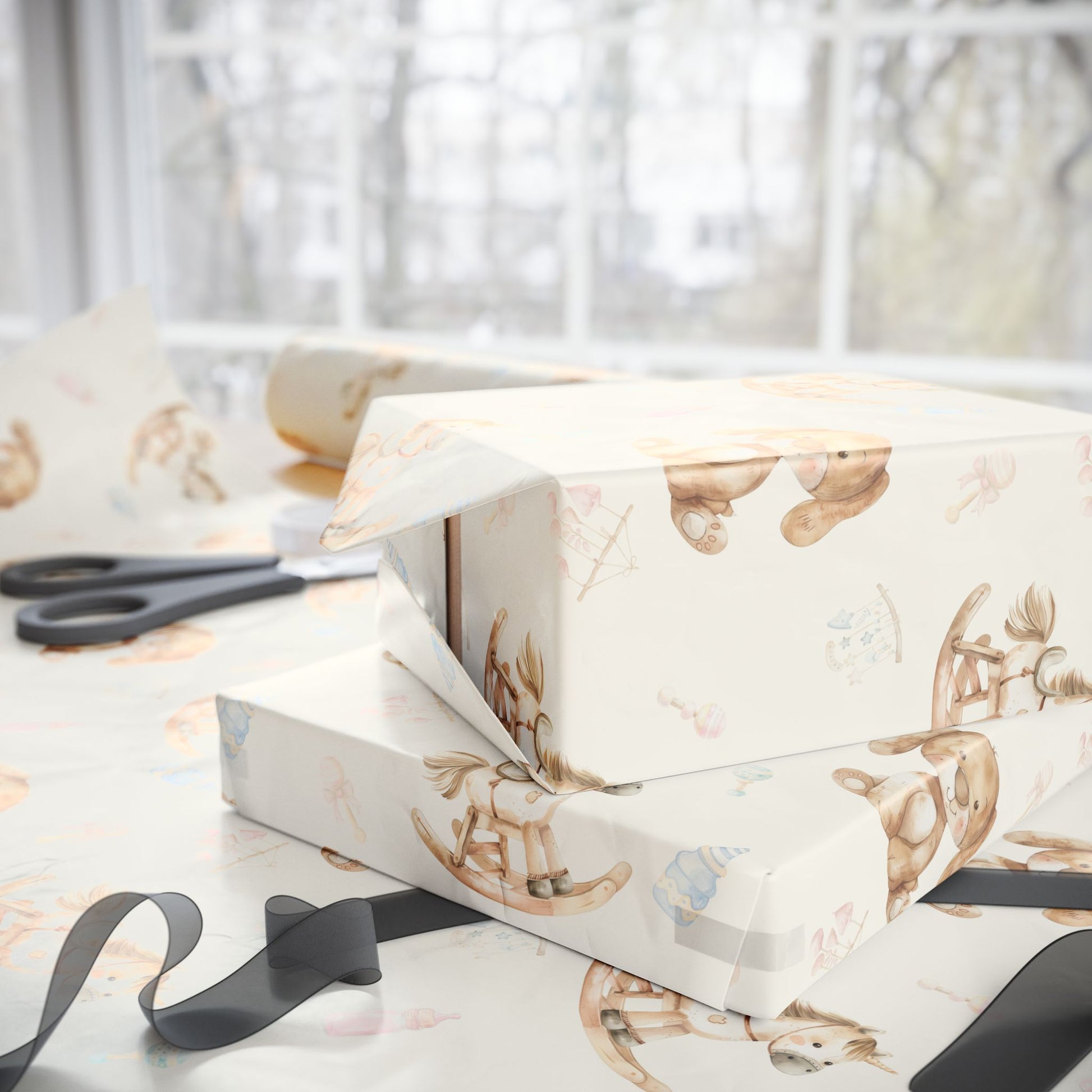 Snuggle & Sway – Baby Toy Gift Wrap for New Arrivals