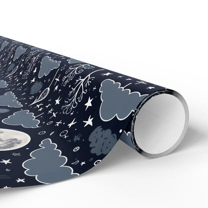 Celestial Woodland Sky Gift Wrap